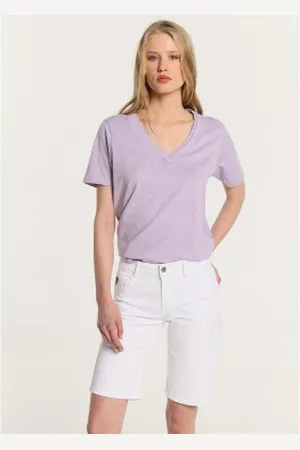 Lois Para mulher. 211072613 Bermudas 138076 (25), Casual, Algodão