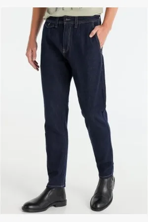 Lois Para homem. 102293625 Calças de ganga 139587 navy (29), Casual, Algodão, Denim