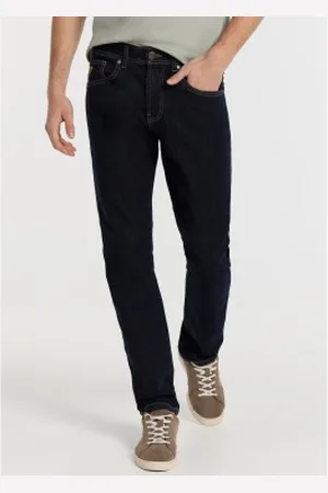 Lois Para homem. 101903409 Calças de ganga 137694 navy (36), Casual, Algodão, Denim