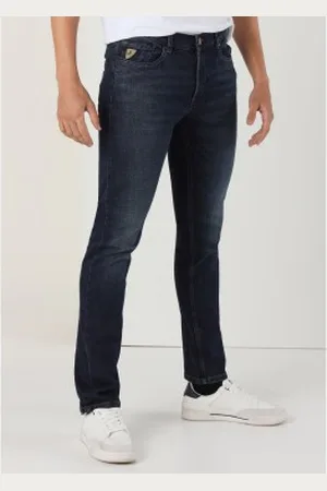Lois Para homem. 101913409 Calças de ganga slim azul médio (28), Casual, Algodão, Denim