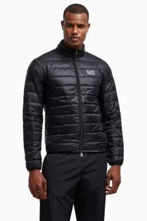 EA7 Para homem. 8NPB23_PNGPZ Casaco de penas Core Identity preto (L), Casual, Poliamida