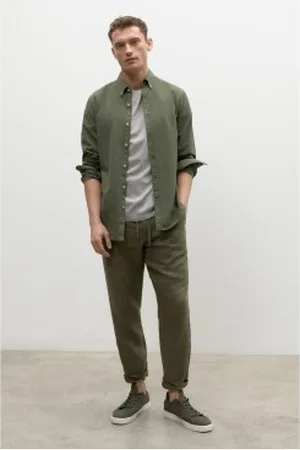 ECOALF Para homem. GASRANTEJ0120MS23-128 Camisa Antejo (XXL), Casual, Manga comprida, Algodão orgânico, Sustentável