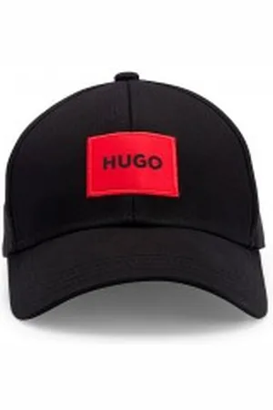 HUGO BOSS Para homem. 50492745 Etiqueta da tampa preta (OSFA), , Casual, Algodão