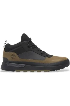 Timberland Para homem. TB0A6DKNEO81 Sapatos de couro verde Field Trekker (40), Plano, Cordão, Esportivo, Outdoor, Sustentável