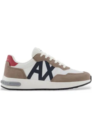 Armani Exchange Para homem. XUX266XV958U667 Sapatilhas com logótipo (41), Plano, Cordão, Casual