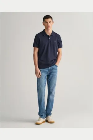 GANT Para homem. 1000261 Calças de ganga de corte regular (30/30), Casual, Algodão, Denim
