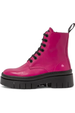 Art Para mulher. 119531108003_043 Botins em pele 1953 (36), Couro, 3 a 5cm, Cordão, Casual