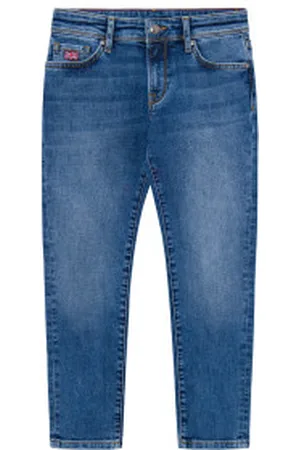 Hackett Para menino. HK210753 Calças de ganga azuis vintage (3Años= 97cm), , Casual, Algodão, Denim, moda infantil