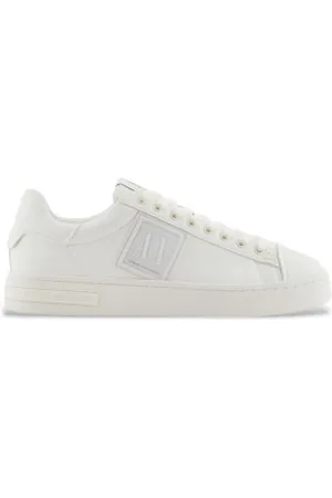 Armani Exchange Para mulher. XDX195XV944Q308 Logótipo das sapatilhas (39), Plano, Cordão, Casual