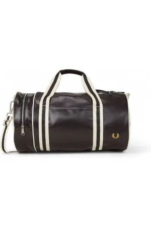 Fred Perry Para homem. L7255 Saco de desporto clássico preto (OSFA), Casual, Esportivo, Poliéster