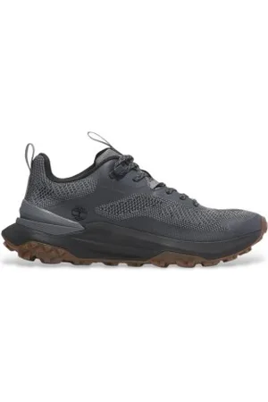 Timberland Para homem. TB0A6DJKEX61 Sapatos de couro de cano baixo com atacadores para homem Motion Access em cinzento escuro (40), Plano, C