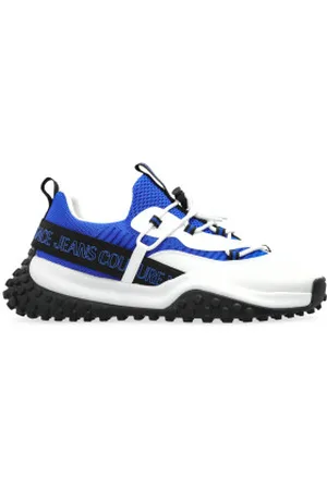 VERSACE Para homem. 78YA3SN2-ZSC69 Sapatos Scarpa branco, azul (40), Plano, Cordão, Casual