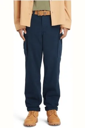 Timberland Para homem. TB0A5TVY4331 Brookline Twill cargo trousers navy (28/32), Casual, Algodão orgânico, Sustentável, Marinho