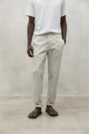 ECOALF Para homem. MCMGAPAETHIA0753S24-007 Calças Ethica cinzentas (XL), Casual, , Algodão
