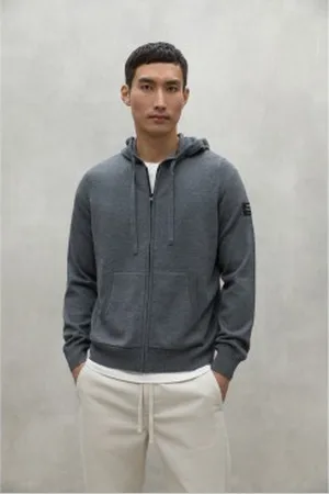 ECOALF Para homem. MCMGAKNCARPE0653W24-339 Sweatshirt Carpe cinzenta (S), Casual, , Sustentável, L Reciclada