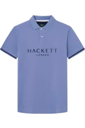 Hackett Para homem. HM563260 Pólo Heritage Classic (S), Casual, Algodão, Manga curta