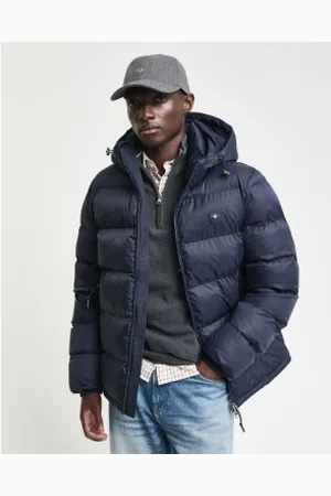 GANT Para homem. 7006452 Casaco Active Cloud azul-marinho (M), Casual, Polister Reciclado, Sustentável