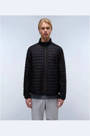Napapijri Para homem. NP0A4ICT Casaco curto Amiata preto (S), Casual, Polister Reciclado, Sustentável
