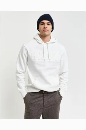 GANT Para homem. 2015084 Sweatshirt com capuz com estampado (L), Casual, Algodão