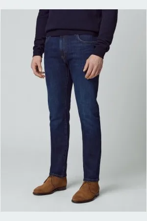Hackett Para homem. HM212516 Calças de ganga azuis vintage (30/28), , Casual, Algodão, Denim