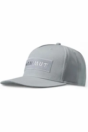Mammut Unisex. 1191-00640 Cap Massone cinzento (S/M), Casual, , Algodão orgânico, Sustentável