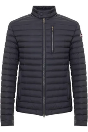 Colmar Para homem. 1211-8VX Casaco de ciclista de penas azul-marinho (50), Casual, Poliamida