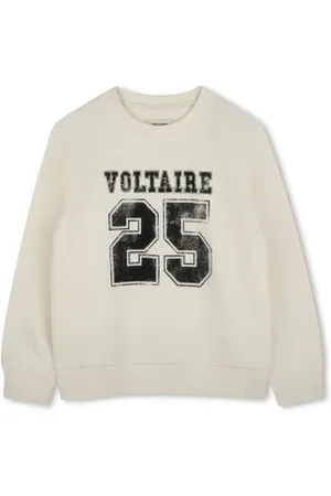 Zadig & Voltaire Para menino. X60383 Camisola de algodão (4Años= 102cm), Casual, moda infantil