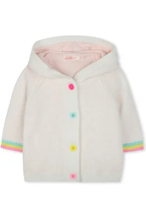 Billieblush Para menina. U21030 Casaco de malha (1mes= 54cm), Casual, Algodão, Manga comprida, moda infantil