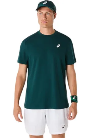Asics Para homem. 2041A339 T-shirt Court de manga curta (L), Esportivo, Sintético, Tênis / Paddle tennis, Multisport, Sustentável
