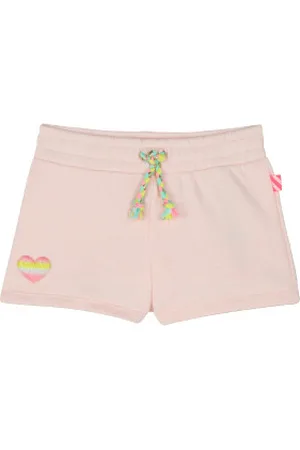 Billieblush Para menina. U21127 Calções cor-de-rosa de pelúcia (2años= 86cm), Casual, Algodão, moda infantil
