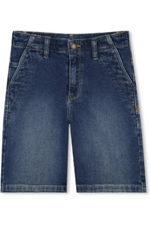 Zadig & Voltaire Para menino. X60390 Bermudas de ganga (4Años= 102cm), Casual, Algodão, Denim, moda infantil