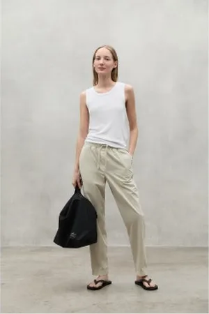 ECOALF Para mulher. MCWGAPAGANJL0157S24-055 Calças Ganges (M), Casual, Algodão orgânico, Sustentável