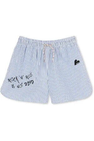 Zadig & Voltaire Para menina. X60349 Calções de sarja de algodão (10años= 138cm), Casual, moda infantil