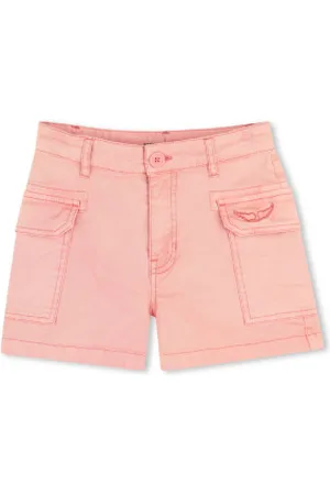 Zadig & Voltaire Para menina. X60348 Calções de sarja de algodão (6años= 114/119cm), Casual, moda infantil