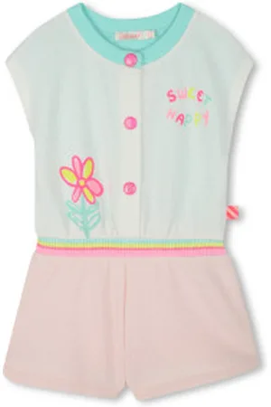 Billieblush Para menina. U21028 Macacão curto (2años= 86cm), Casual, Sem mangas / correias, moda infantil