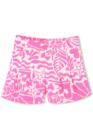Billieblush Para menina. U20894 Curto todo em rosa (2años= 86cm), Casual, Viscoso, moda infantil