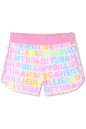 Billieblush Para menina. U20899 Calções de felpo multicoloridos (10años= 138cm), Casual, Algodão, moda infantil