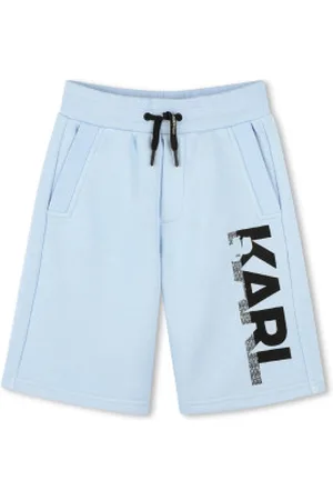 Karl Lagerfeld Para menino. Z30413 Bermudas com logótipo (2años= 86cm), Casual, Algodão, moda infantil