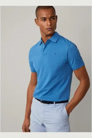 Hackett Para homem. HM563426 Pólo de corte justo (XS), Casual, Algodão, Manga curta