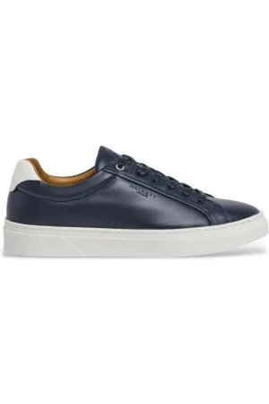 Hackett Para homem. HMS21471 Sapatilhas Hackney Lace navy (43), Plano, Cordão, Casual, Marinho