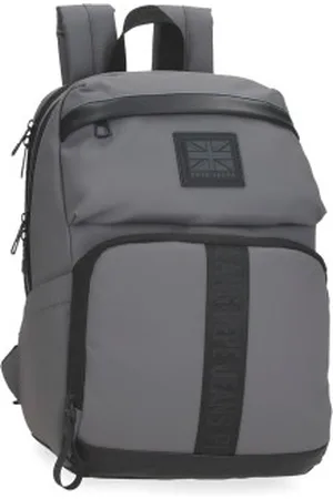 Pepe Jeans Unisex. 7342033 Mochila para computador Hoxton cinzenta (OSFA), Casual, , Poliéster