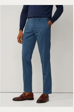 Hackett Para homem. HM212722 Calças de corte descontraído (30/32), Casual, Lyocell