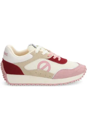 No Name Para mulher. LNIAKSD Sapatilhas Punky jogger cor-de- (37), Plano, Cordão, Casual