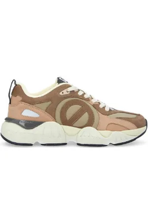 No Name Para homem. QNVLBK0 Sapatilhas Krazee Runner castanhas (42), Marrom, Plano, Cordão, Casual