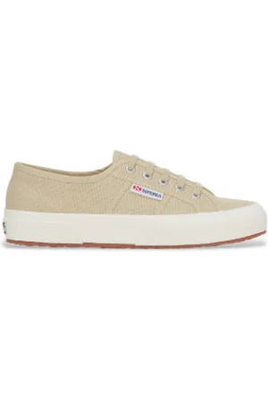 Superga Unisex. S000010 Sapatilhas 2750 Cotu Classic bege (36), Tecido, Plano, Cordão, Casual
