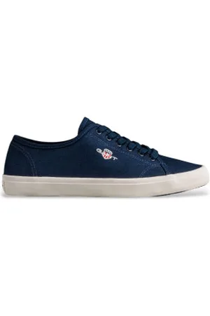 GANT Para mulher. 870538896 Sapatos Pillox navy (36), Tecido, Plano, Cordão, Casual