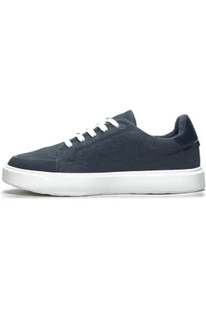 Timberland Para mulher. TB0A41Z8EP41 Ténis de cano baixo com atacadores Emerson Street azul-marinho (41 W), Plano, Cordão, Casual
