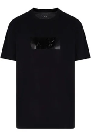 Armani Exchange Para homem. XM000786AF10364UC001 T-shirt Vinil (S), Casual, Algodão, Manga curta