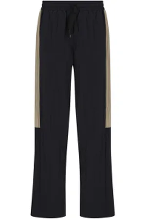 EA7 Unisex. 7X000076_AF14275 Calças de fato de treino pretas (L), , Casual, Esportivo, Multisport, Poliamida