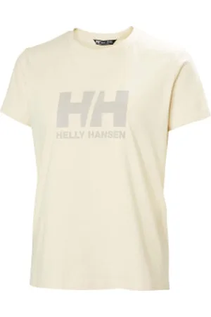 Helly Hansen Para mulher. 54593 T-shirt com logótipo 3.0 (S), Casual, Esportivo, Algodão, Multisport, Manga curta